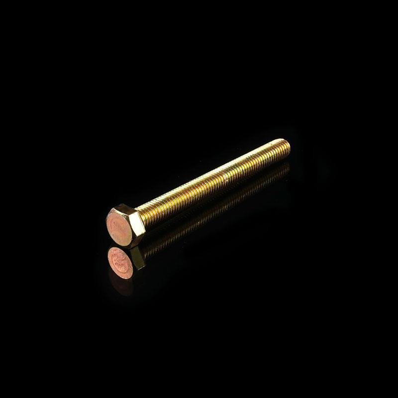 قفل مسدس مسامير مطلية بالزنك الأصفر M5-M24，10-600，1 / 2-16 '